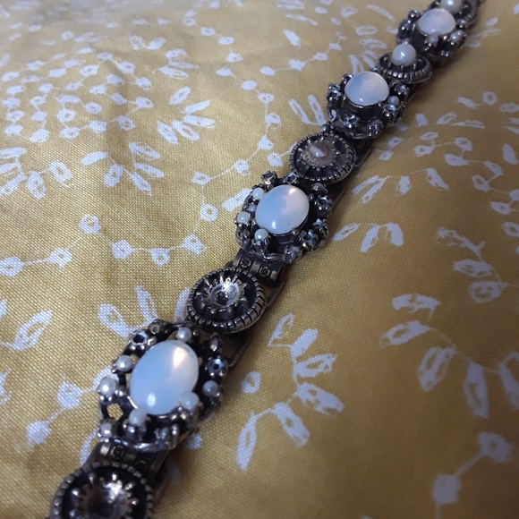 Vintage Jewelry - Antique Vintage Moonstoone Bracelet